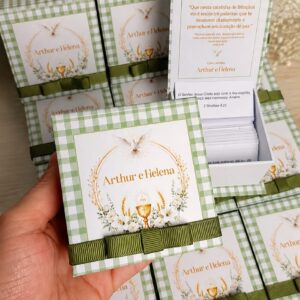 Kit (100 unidades Atacado) Caixinha de Promessas