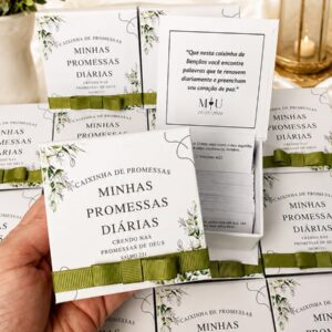 Kit (40 Unidades) Caixinha de Promessas